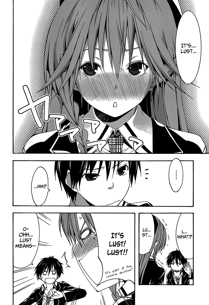 Trinity Seven: 7-Nin no Mahoutsukai Chapter 18 page 18 - Chapter 18: Study & Holiday