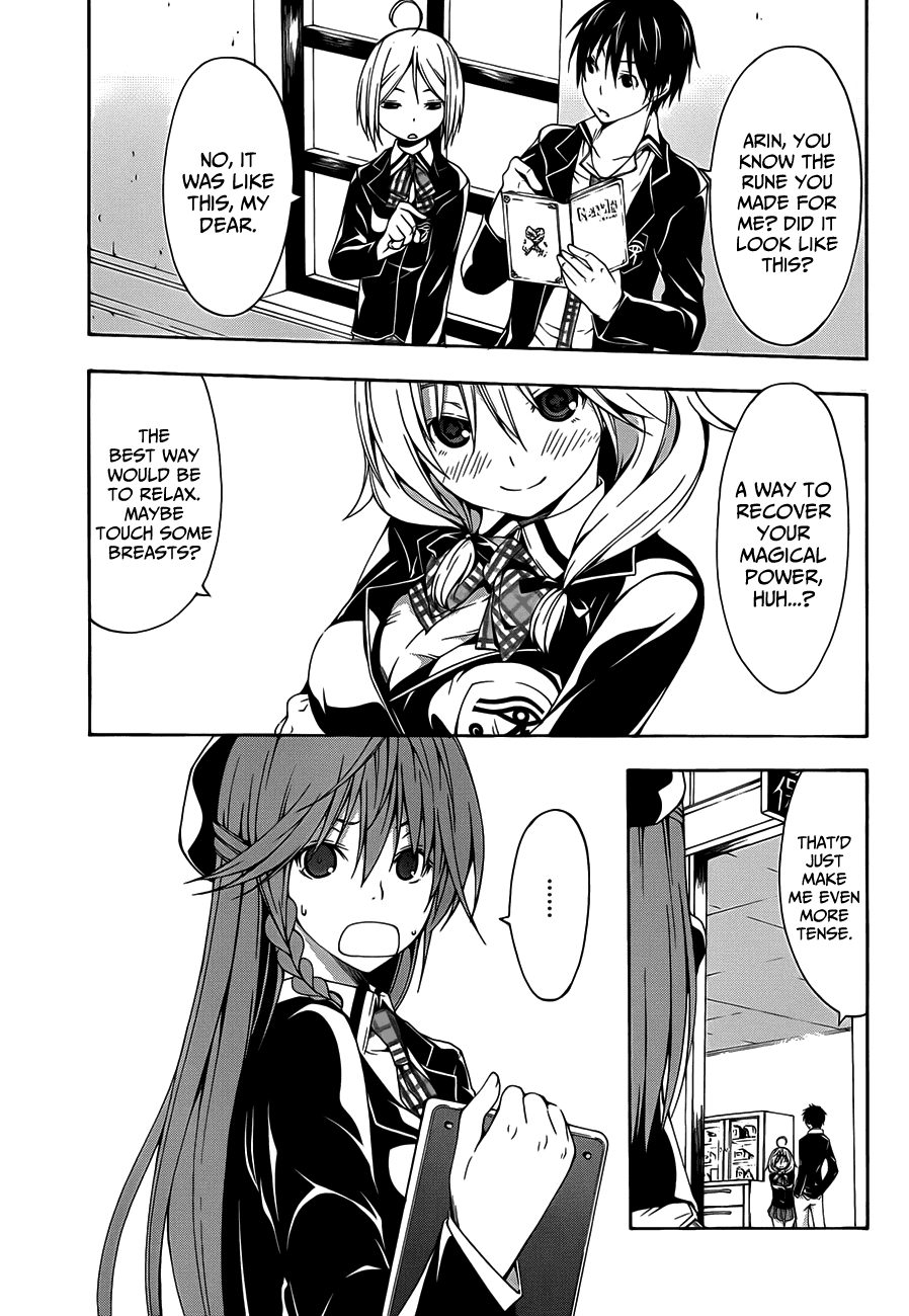 Trinity Seven: 7-Nin no Mahoutsukai Chapter 18 page 7 - Chapter 18: Study & Holiday