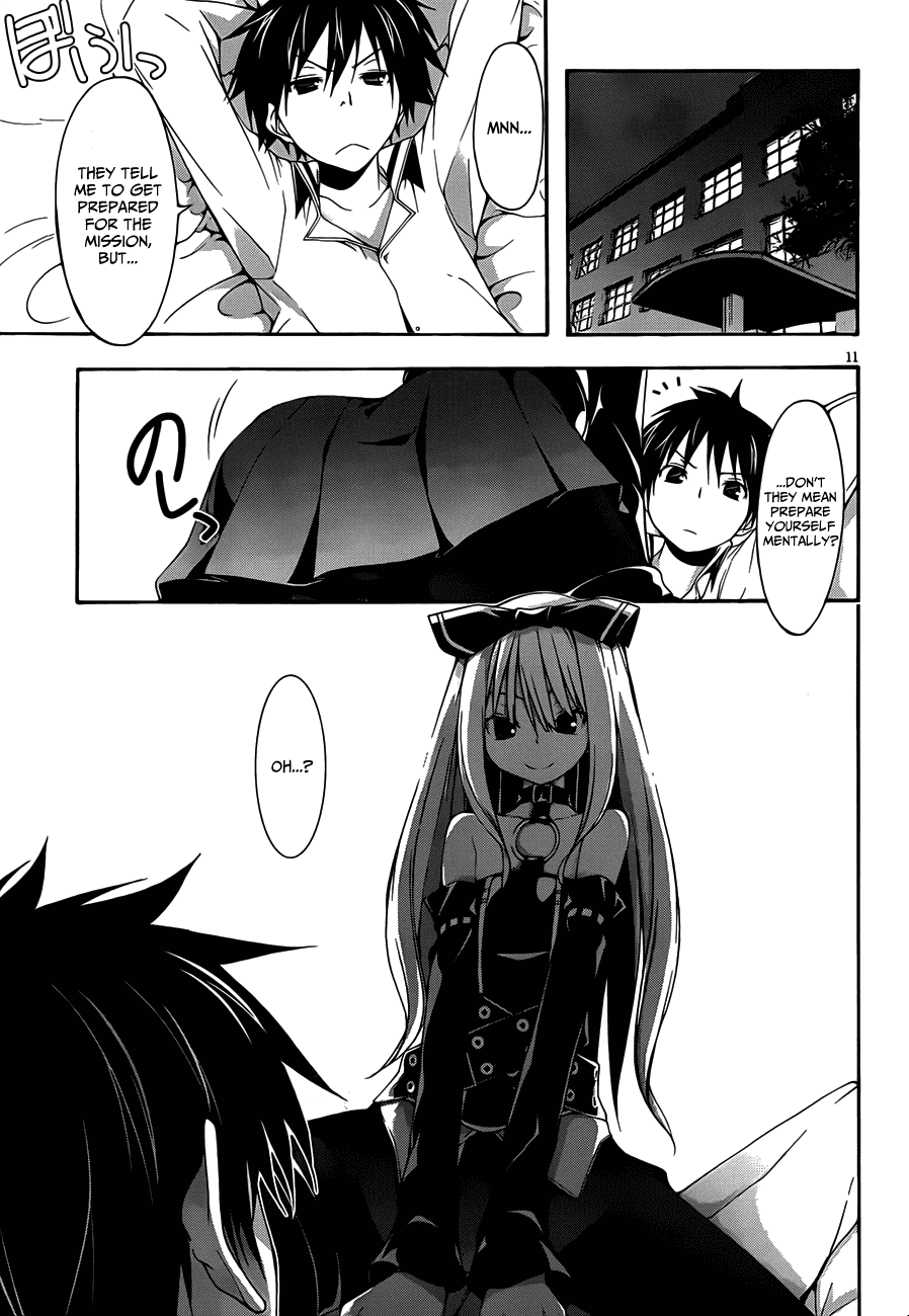 Trinity Seven: 7-Nin no Mahoutsukai Chapter 19 page 13 - Chapter 19: Second Security & Dimension Trouble