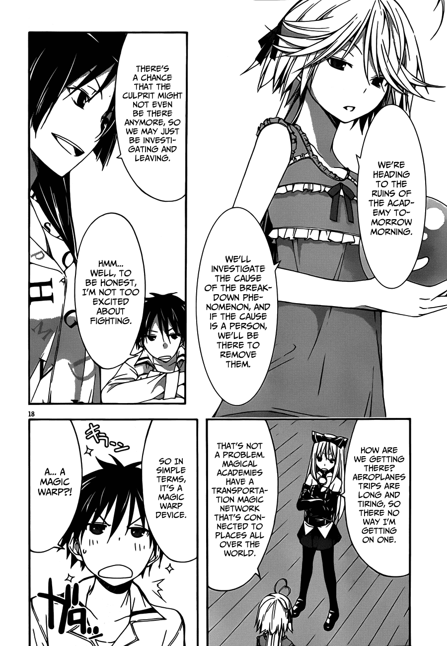 Trinity Seven: 7-Nin no Mahoutsukai Chapter 19 page 20 - Chapter 19: Second Security & Dimension Trouble