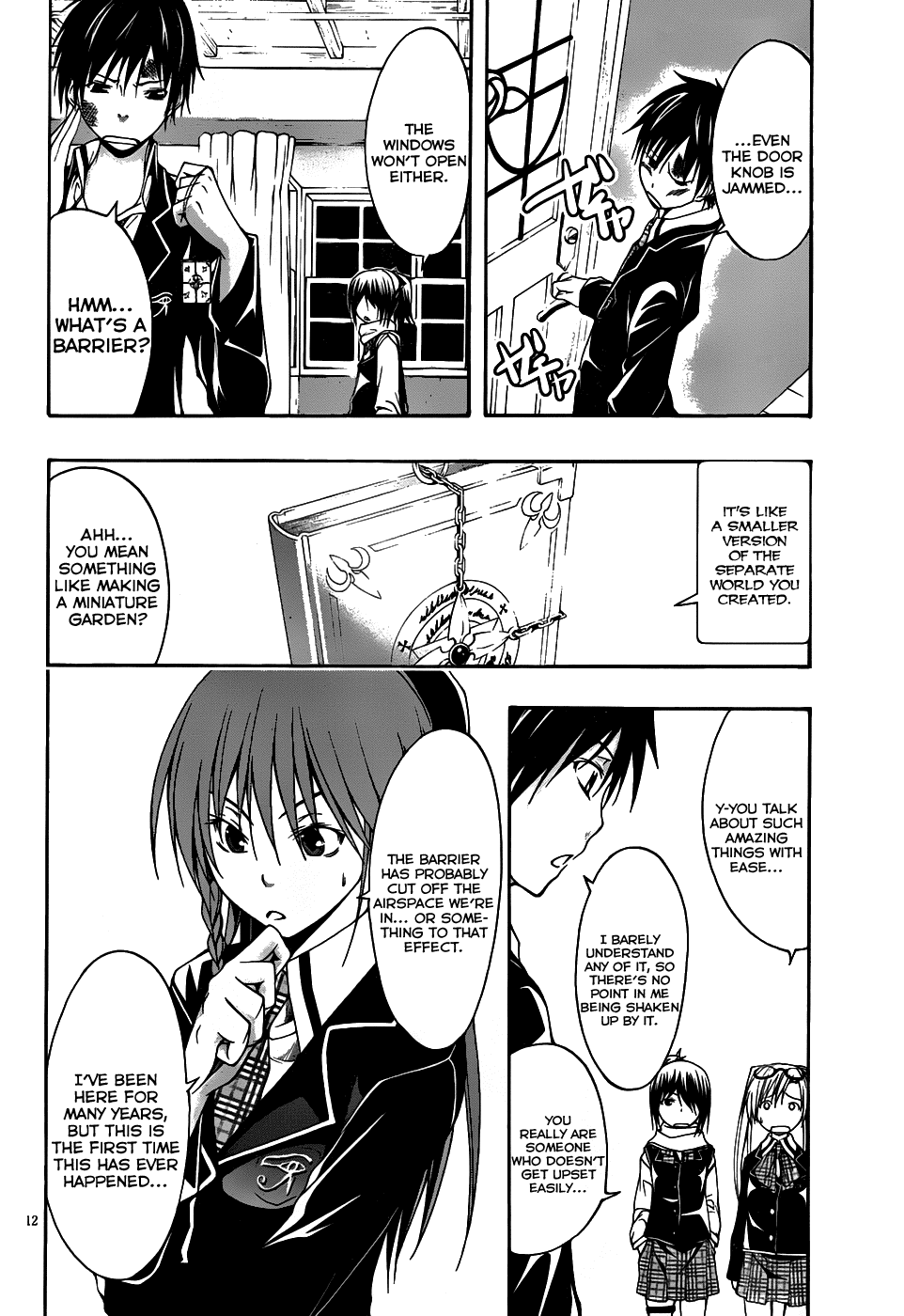 Trinity Seven: 7-Nin no Mahoutsukai Chapter 2 page 13 - Chapter 2: Night Lesson & Prison Lock