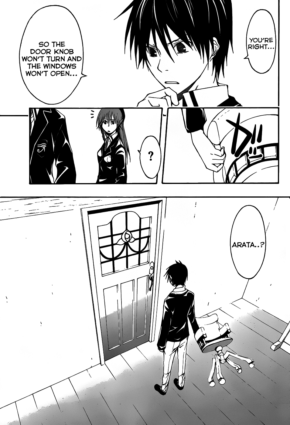 Trinity Seven: 7-Nin no Mahoutsukai Chapter 2 page 16 - Chapter 2: Night Lesson & Prison Lock