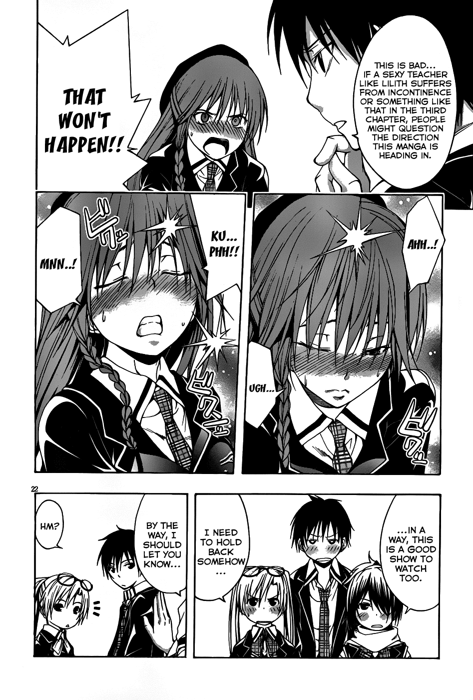 Trinity Seven: 7-Nin no Mahoutsukai Chapter 2 page 23 - Chapter 2: Night Lesson & Prison Lock