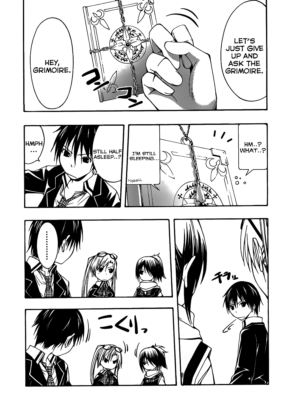 Trinity Seven: 7-Nin no Mahoutsukai Chapter 2 page 26 - Chapter 2: Night Lesson & Prison Lock