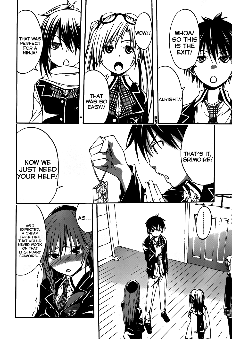 Trinity Seven: 7-Nin no Mahoutsukai Chapter 2 page 27 - Chapter 2: Night Lesson & Prison Lock