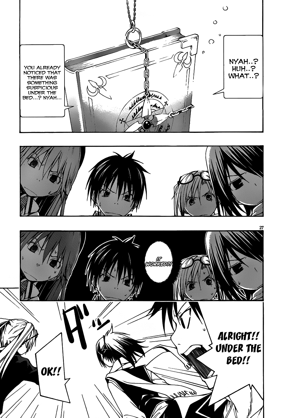 Trinity Seven: 7-Nin no Mahoutsukai Chapter 2 page 28 - Chapter 2: Night Lesson & Prison Lock