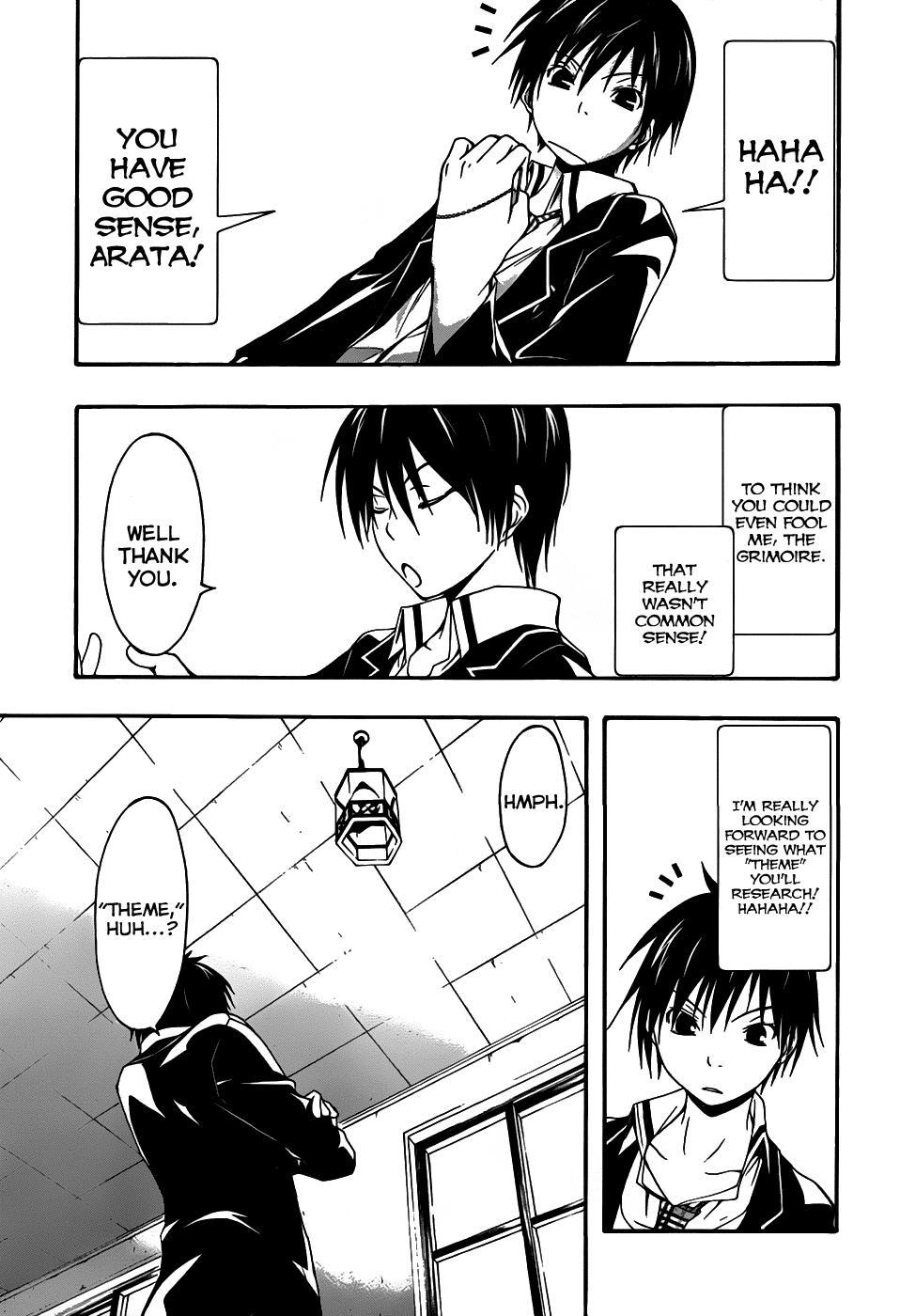 Trinity Seven: 7-Nin no Mahoutsukai Chapter 2 page 32 - Chapter 2: Night Lesson & Prison Lock