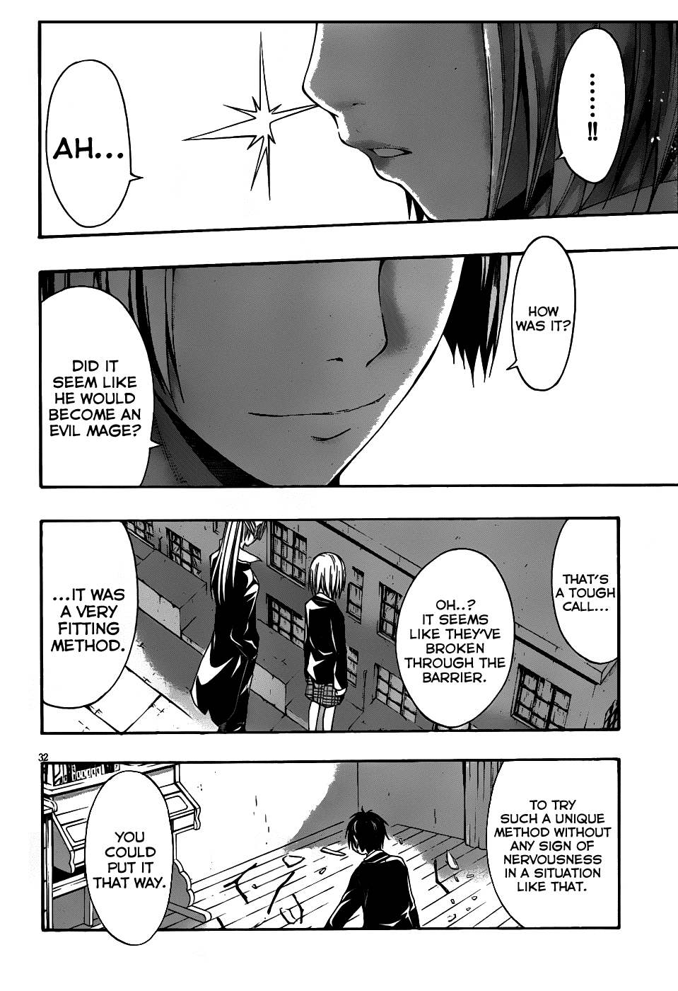 Trinity Seven: 7-Nin no Mahoutsukai Chapter 2 page 33 - Chapter 2: Night Lesson & Prison Lock