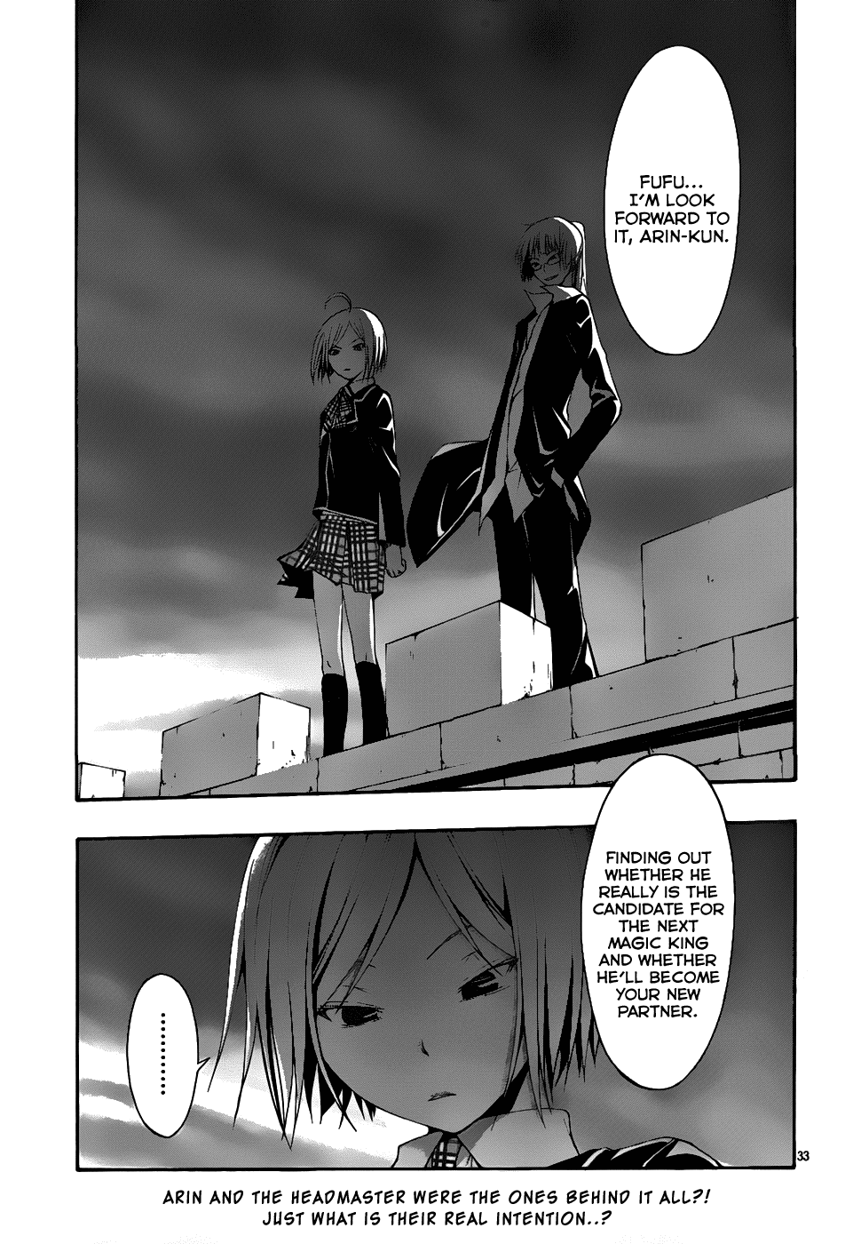 Trinity Seven: 7-Nin no Mahoutsukai Chapter 2 page 34 - Chapter 2: Night Lesson & Prison Lock