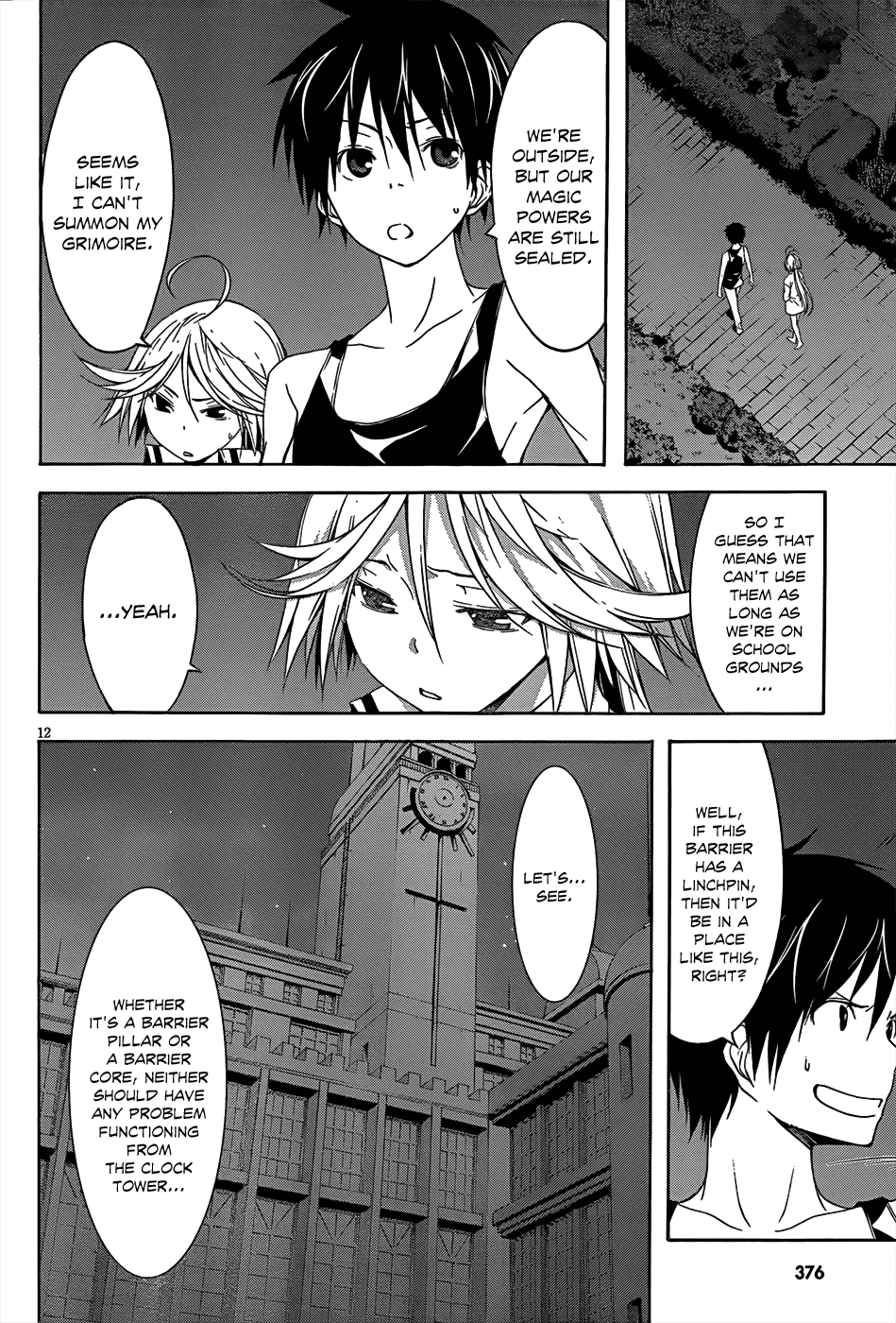 Trinity Seven: 7-Nin no Mahoutsukai Chapter 21 page 13 - Chapter 21: Bible Battle & Sweet Memory
