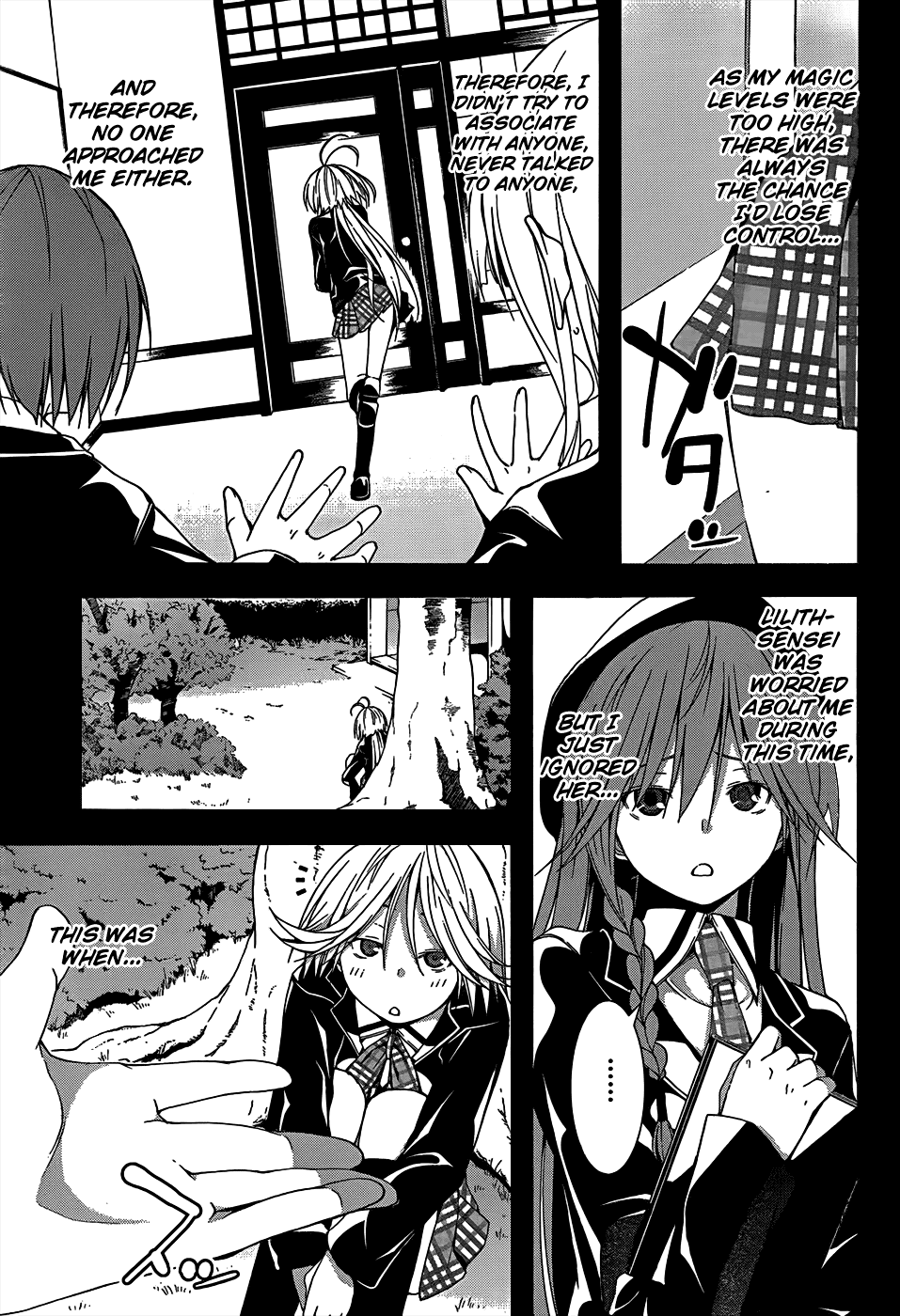 Trinity Seven: 7-Nin no Mahoutsukai Chapter 21 page 22 - Chapter 21: Bible Battle & Sweet Memory