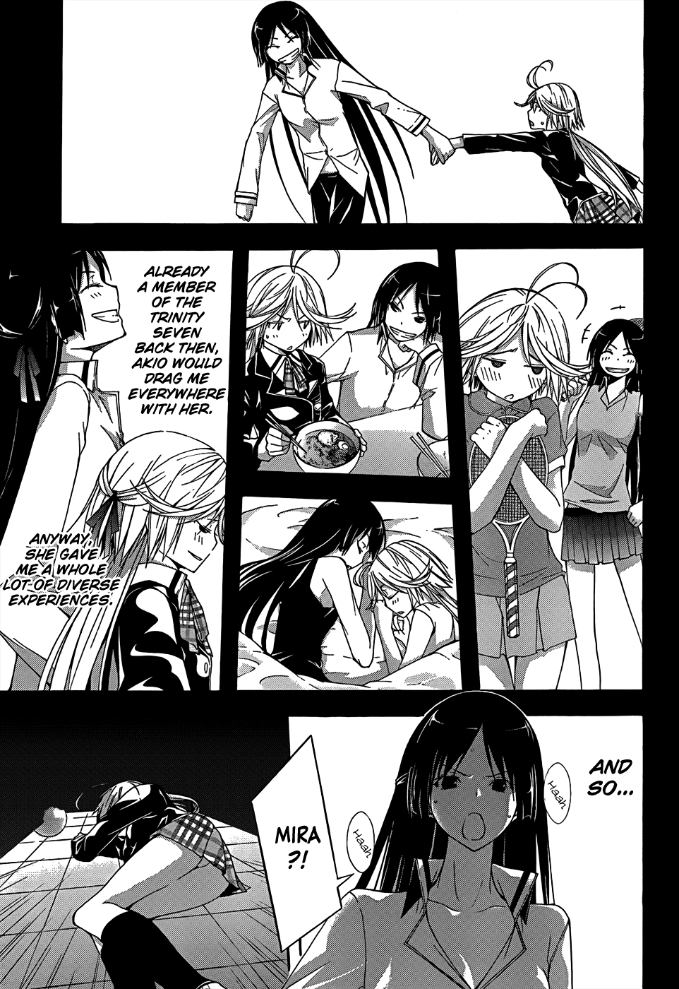 Trinity Seven: 7-Nin no Mahoutsukai Chapter 21 page 24 - Chapter 21: Bible Battle & Sweet Memory