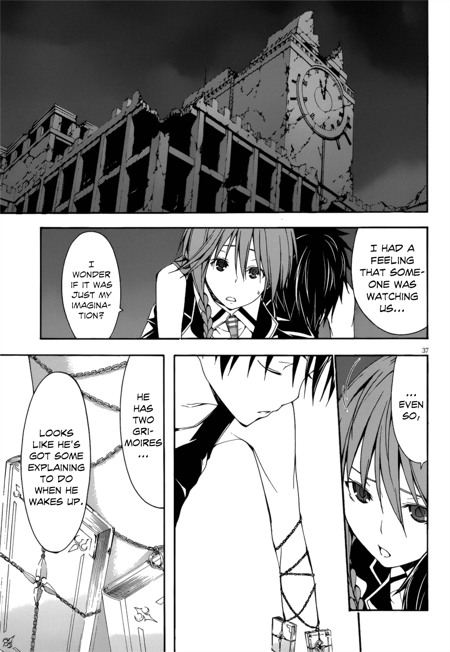 Trinity Seven: 7-Nin no Mahoutsukai Chapter 23 page 36 - Chapter 23: Game Master & Exodus