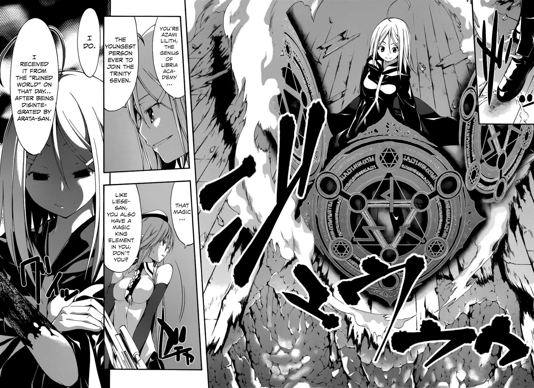 Trinity Seven: 7-Nin no Mahoutsukai Chapter 24 page 18 - Chapter 24: Luminas & Satan's Rage