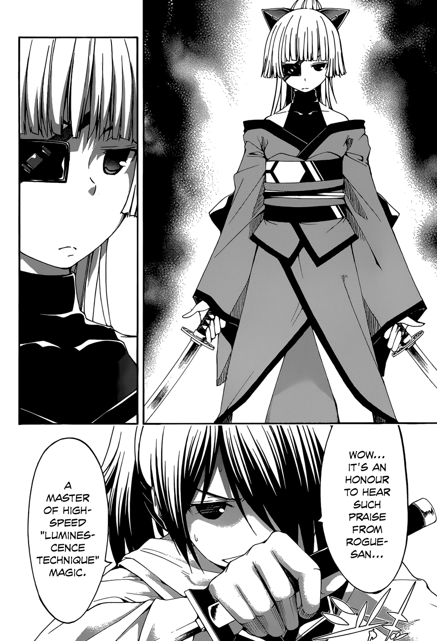 Trinity Seven: 7-Nin no Mahoutsukai Chapter 25 page 16 - Chapter 25: Fianna Knights & Invidia Magus