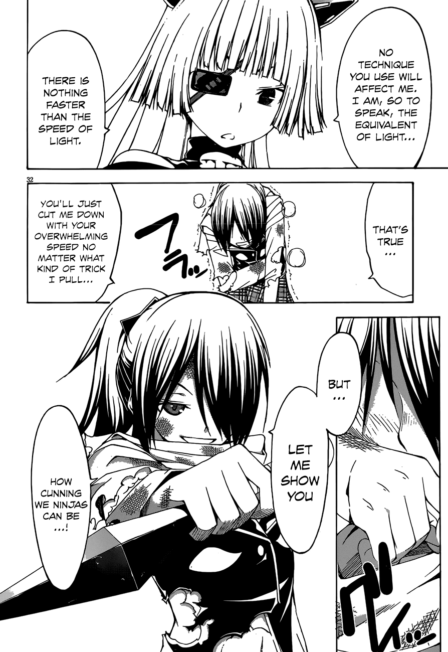Trinity Seven: 7-Nin no Mahoutsukai Chapter 25 page 33 - Chapter 25: Fianna Knights & Invidia Magus