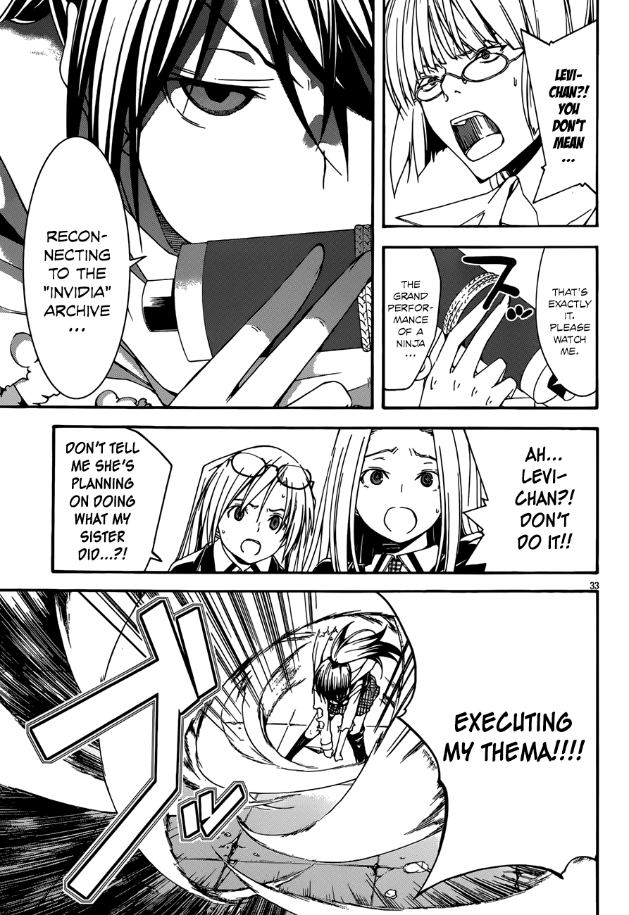 Trinity Seven: 7-Nin no Mahoutsukai Chapter 25 page 34 - Chapter 25: Fianna Knights & Invidia Magus