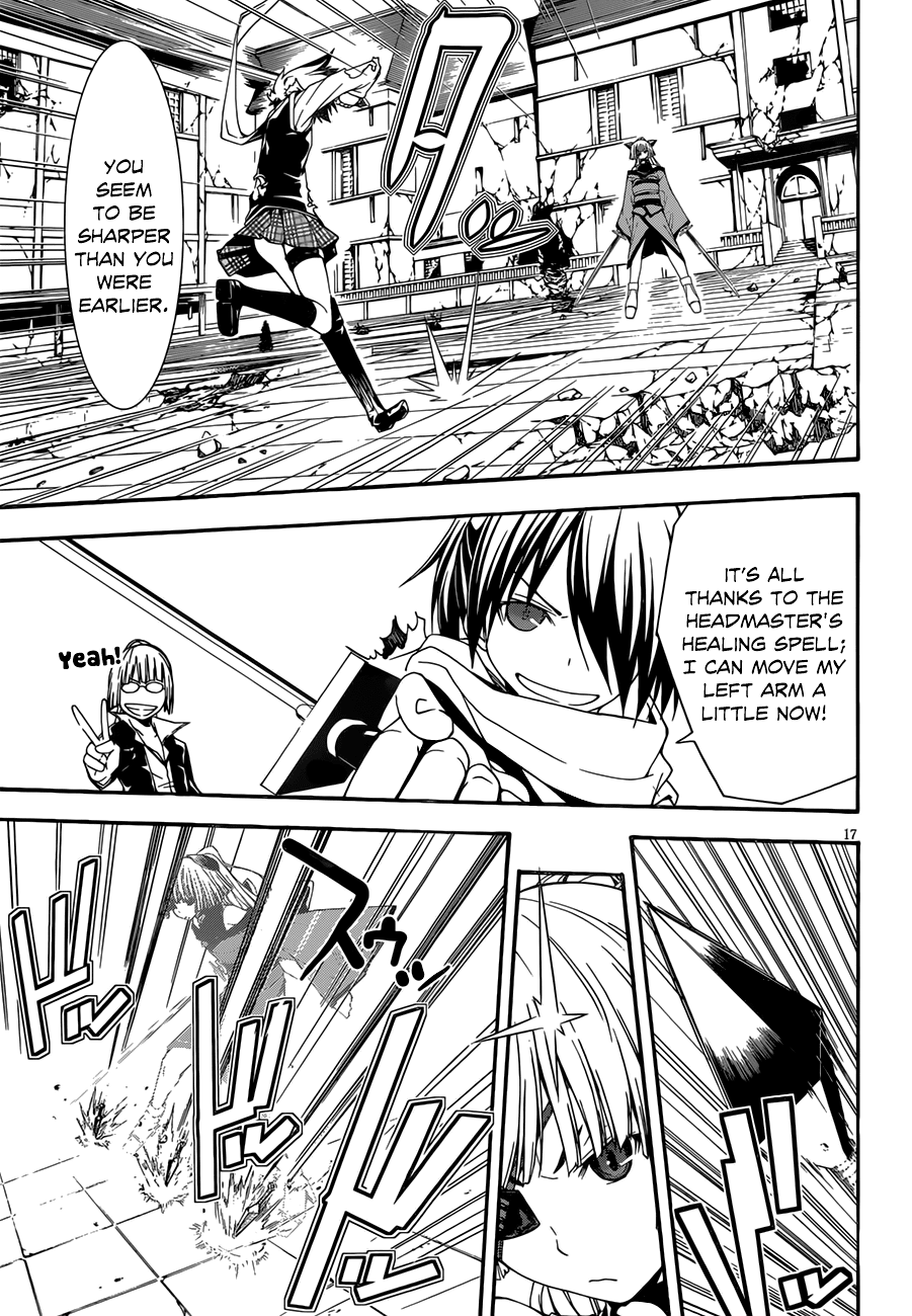 Trinity Seven: 7-Nin no Mahoutsukai Chapter 26 page 18 - Chapter 26: Sagas Arms & Sisters