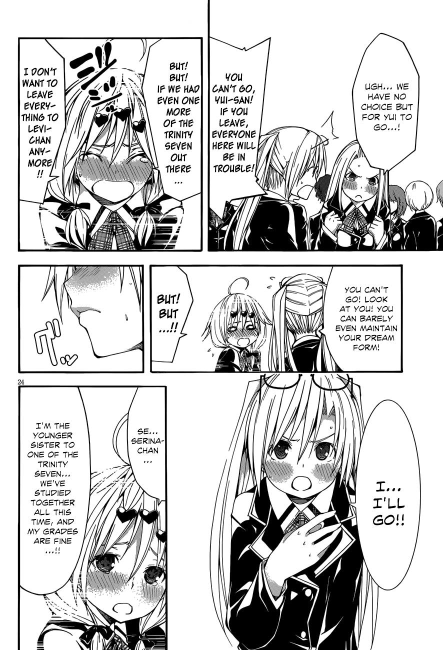 Trinity Seven: 7-Nin no Mahoutsukai Chapter 26 page 24 - Chapter 26: Sagas Arms & Sisters