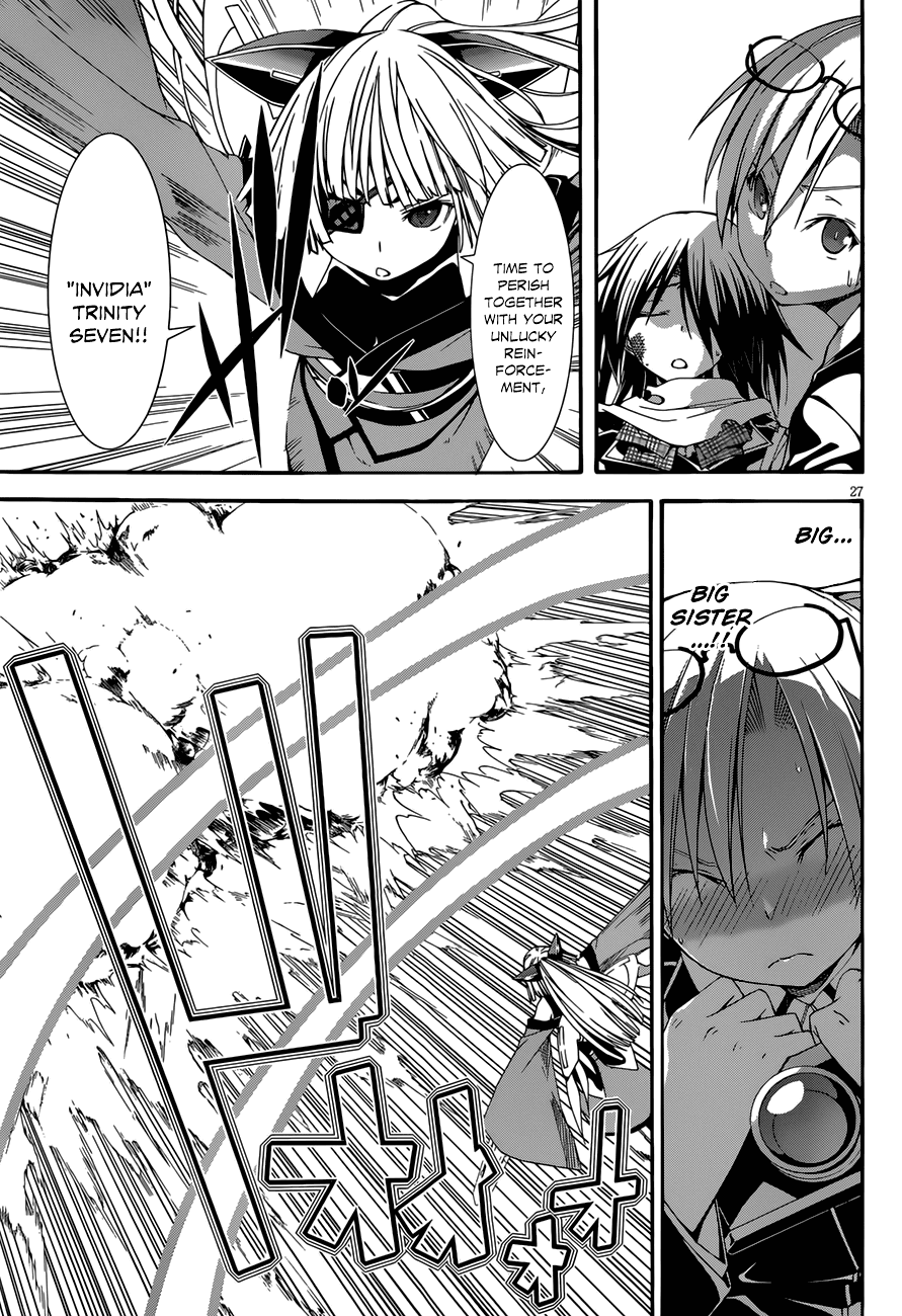 Trinity Seven: 7-Nin no Mahoutsukai Chapter 26 page 27 - Chapter 26: Sagas Arms & Sisters