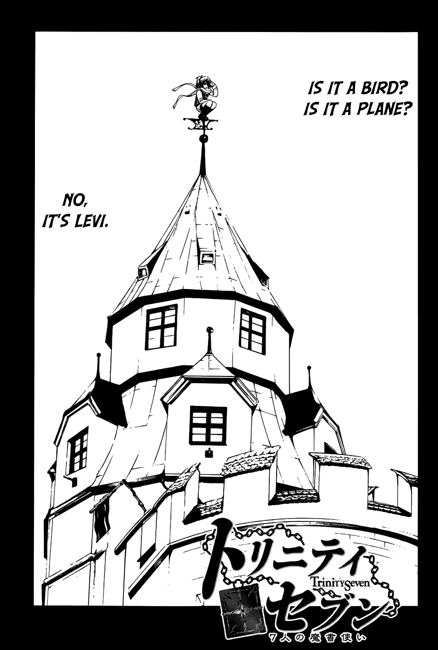 Trinity Seven: 7-Nin no Mahoutsukai Chapter 26 page 5 - Chapter 26: Sagas Arms & Sisters