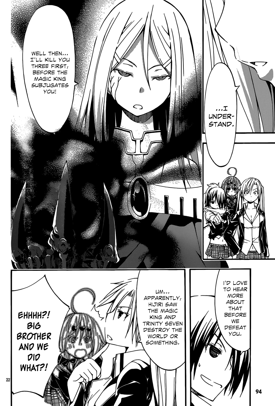 Trinity Seven: 7-Nin no Mahoutsukai Chapter 27 page 23 - Chapter 27: Anastasia & Revenge Start