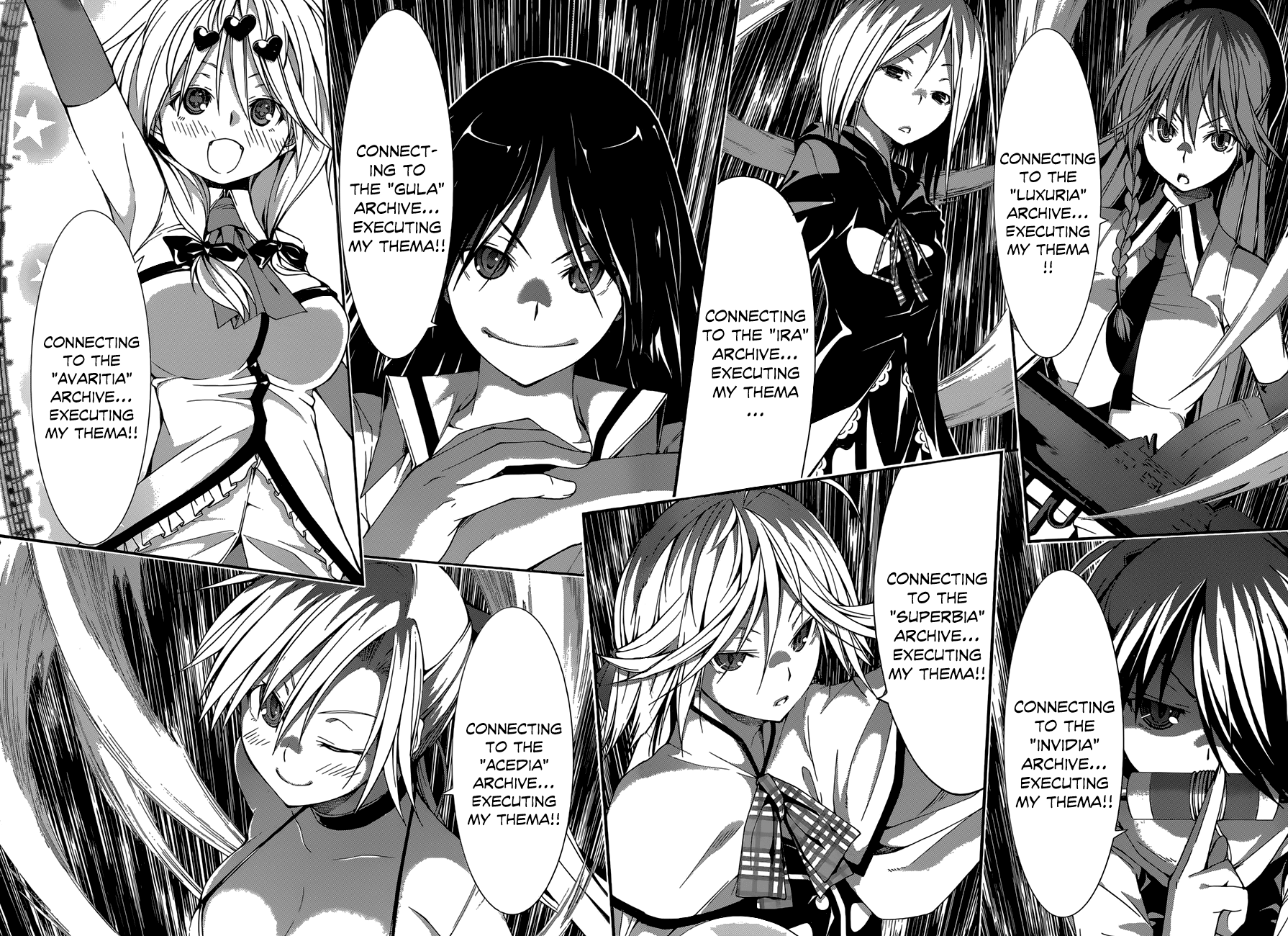 Trinity Seven: 7-Nin no Mahoutsukai Chapter 28 page 10 - Chapter 28: Criminal Girl & His World