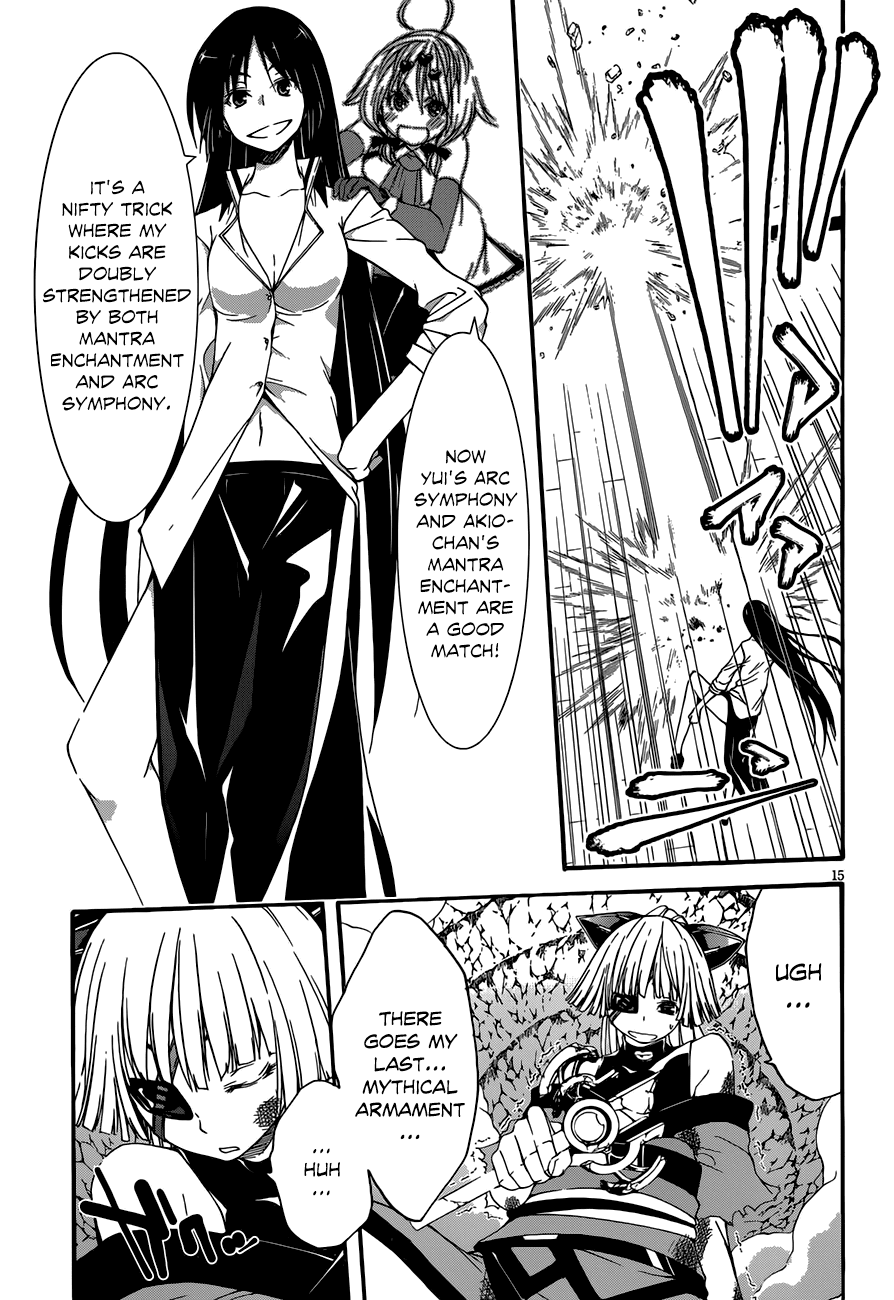Trinity Seven: 7-Nin no Mahoutsukai Chapter 28 page 16 - Chapter 28: Criminal Girl & His World