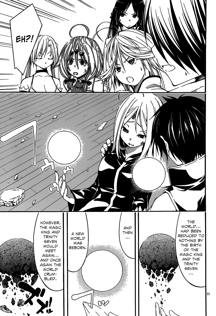 Trinity Seven: 7-Nin no Mahoutsukai Chapter 28 page 32 - Chapter 28: Criminal Girl & His World