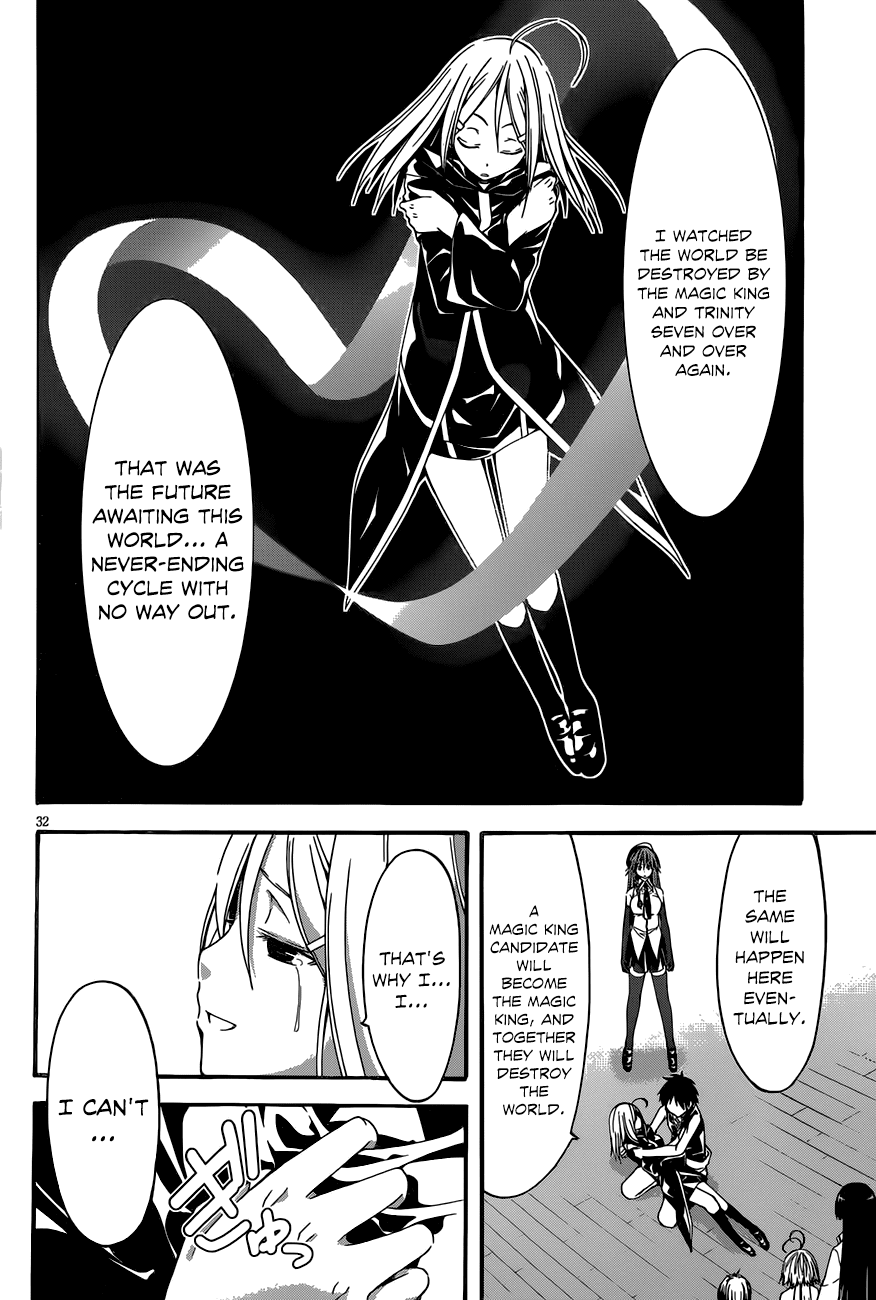 Trinity Seven: 7-Nin no Mahoutsukai Chapter 28 page 33 - Chapter 28: Criminal Girl & His World
