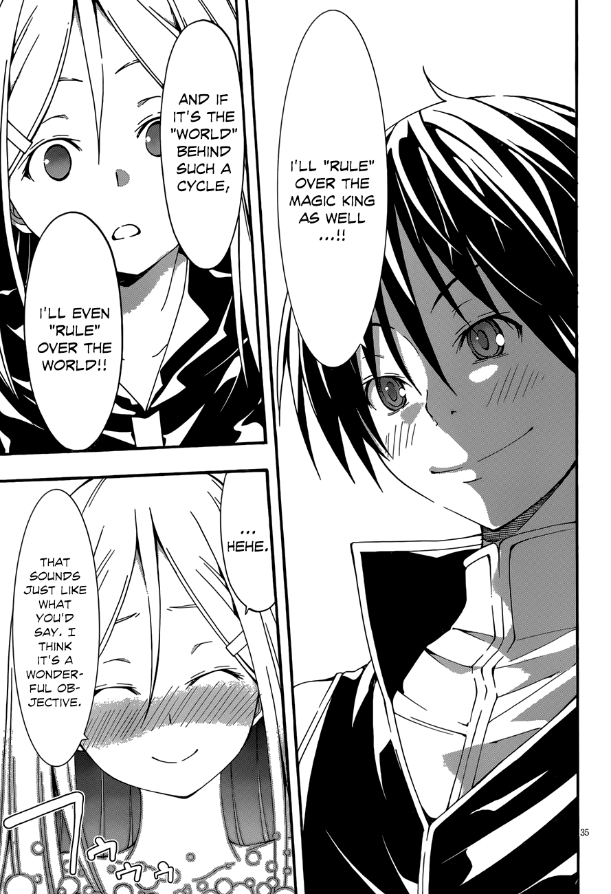 Trinity Seven: 7-Nin no Mahoutsukai Chapter 28 page 36 - Chapter 28: Criminal Girl & His World