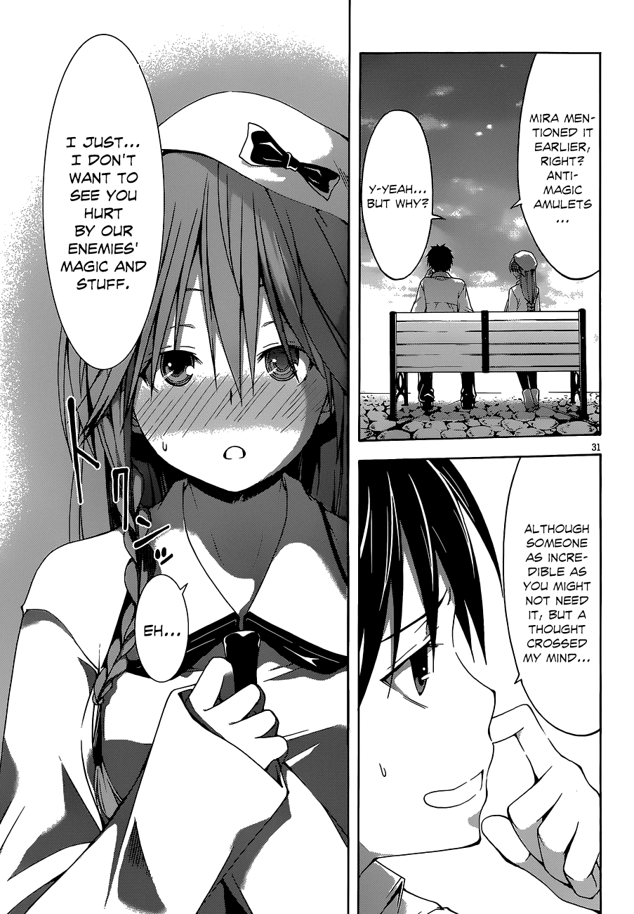 Trinity Seven: 7-Nin no Mahoutsukai Chapter 29 page 32 - Chapter 29: Date & Talisman