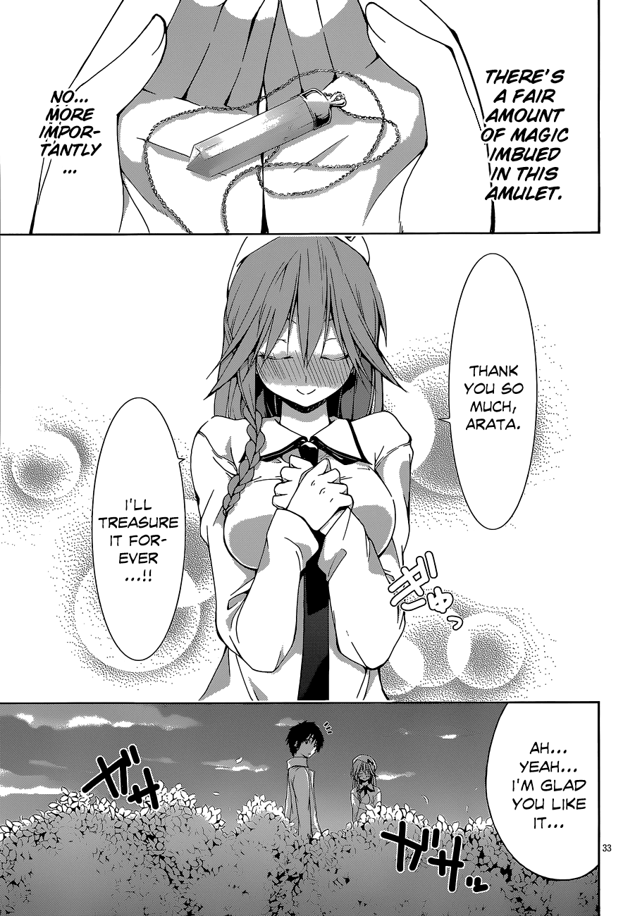 Trinity Seven: 7-Nin no Mahoutsukai Chapter 29 page 34 - Chapter 29: Date & Talisman