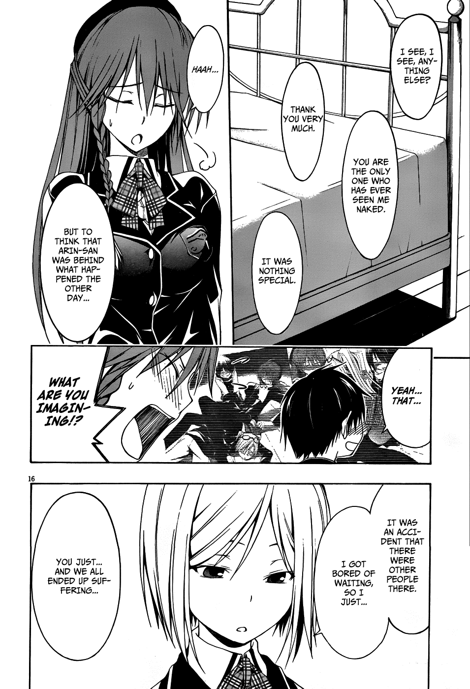 Trinity Seven: 7-Nin no Mahoutsukai Chapter 3 page 17 - Chapter 3: Grimoire Security & Abort