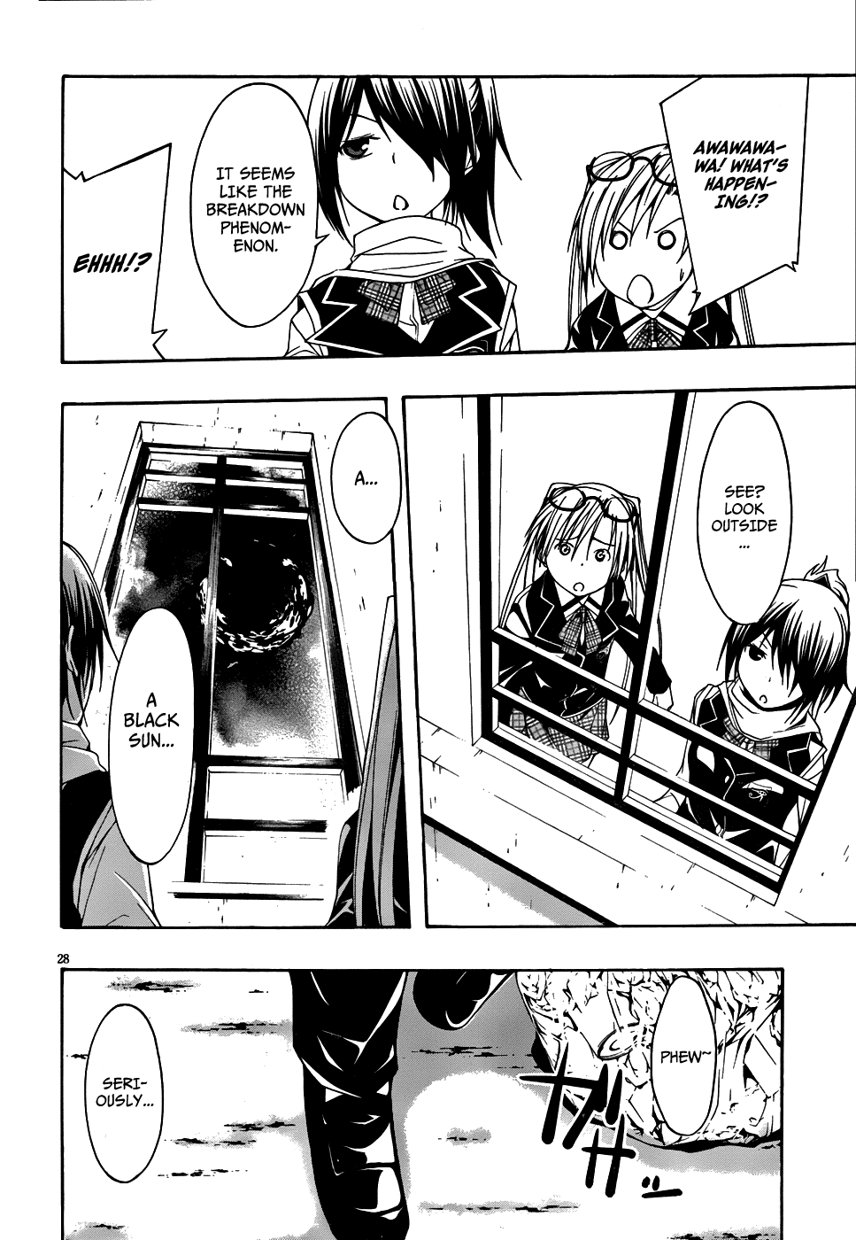 Trinity Seven: 7-Nin no Mahoutsukai Chapter 3 page 29 - Chapter 3: Grimoire Security & Abort