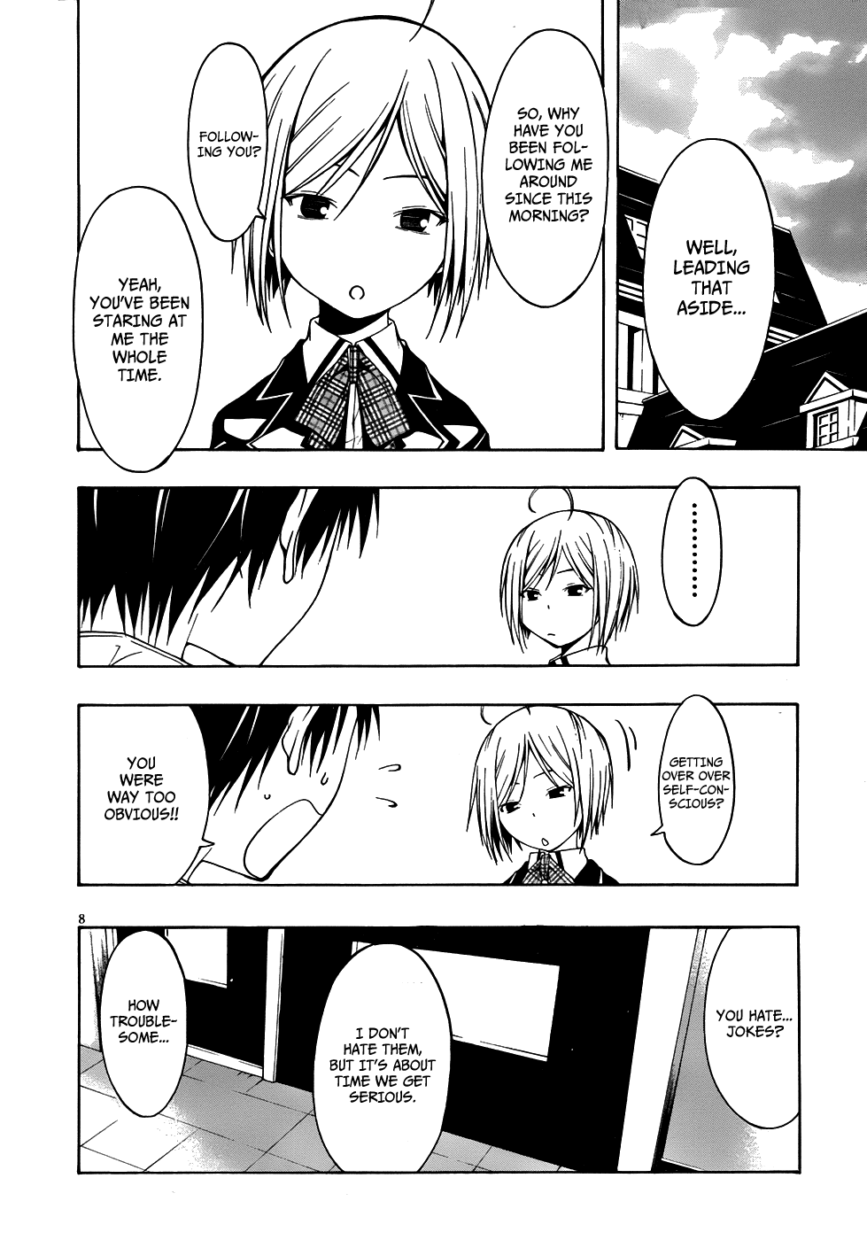 Trinity Seven: 7-Nin no Mahoutsukai Chapter 3 page 9 - Chapter 3: Grimoire Security & Abort