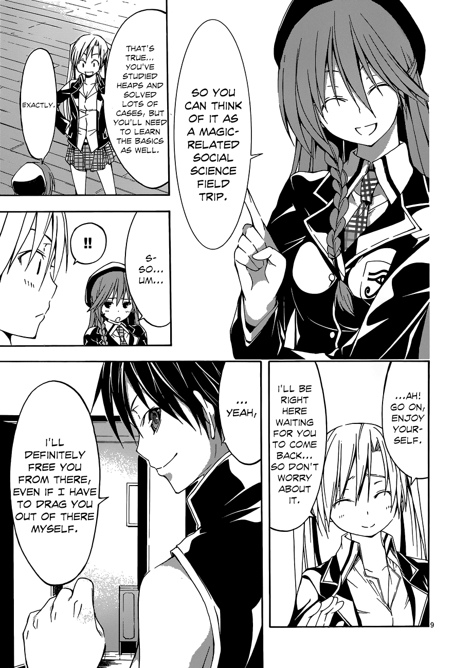 Trinity Seven: 7-Nin no Mahoutsukai Chapter 30 page 10 - Chapter 30: Record Quest & Semiramis Garden
