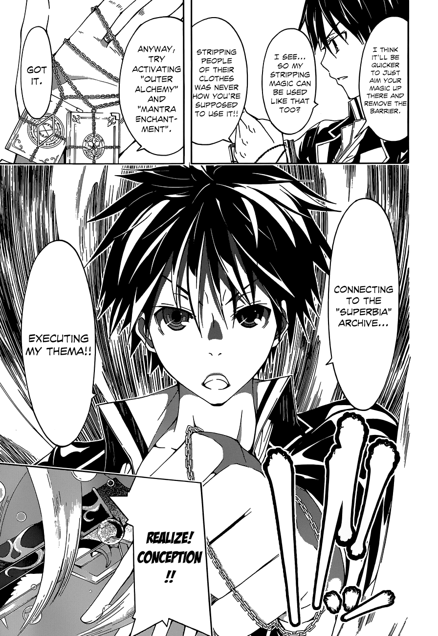 Trinity Seven: 7-Nin no Mahoutsukai Chapter 30 page 24 - Chapter 30: Record Quest & Semiramis Garden
