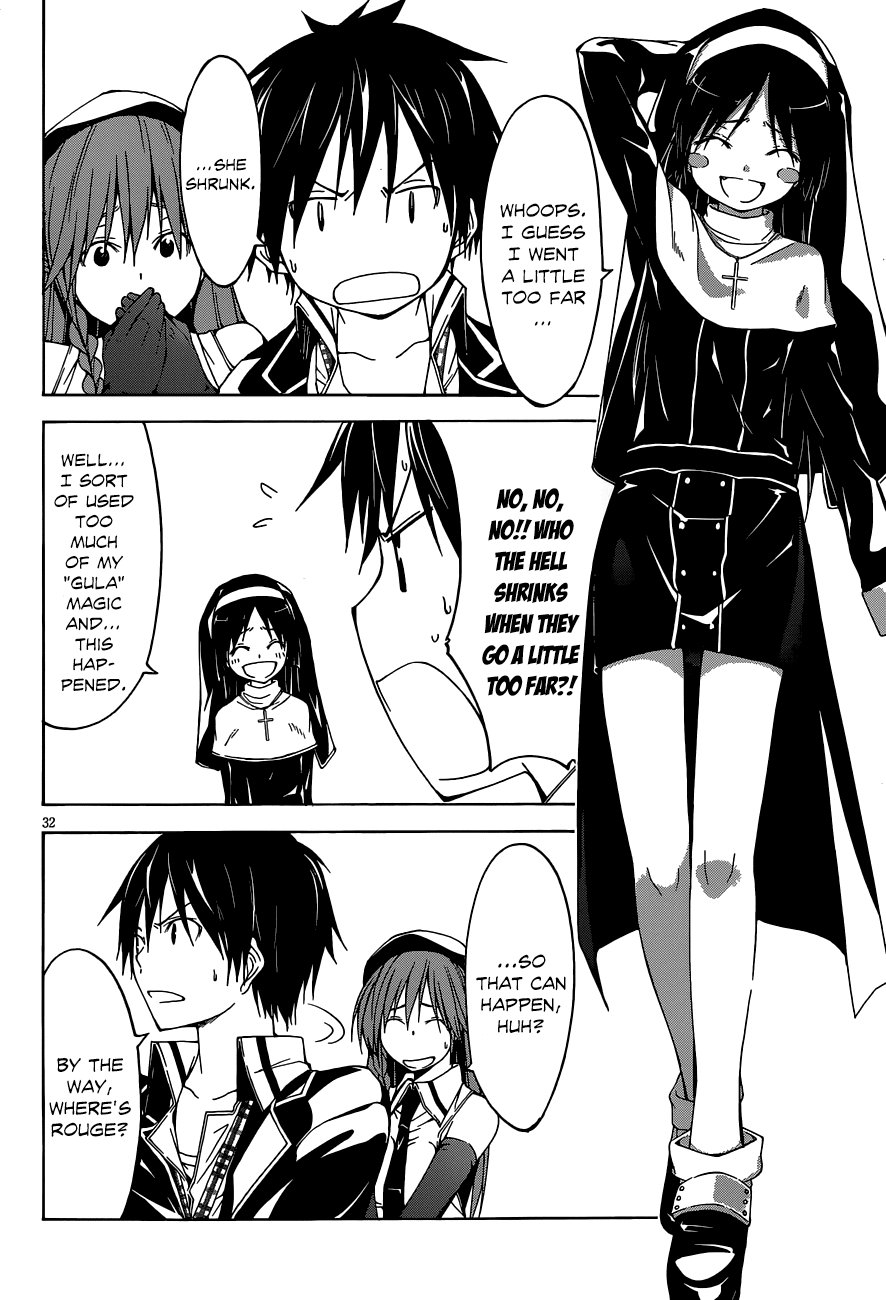 Trinity Seven: 7-Nin no Mahoutsukai Chapter 30 page 32 - Chapter 30: Record Quest & Semiramis Garden