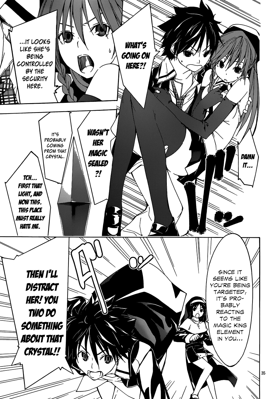 Trinity Seven: 7-Nin no Mahoutsukai Chapter 30 page 35 - Chapter 30: Record Quest & Semiramis Garden