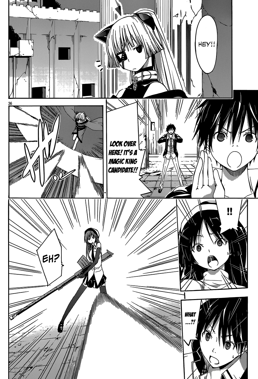 Trinity Seven: 7-Nin no Mahoutsukai Chapter 30 page 36 - Chapter 30: Record Quest & Semiramis Garden