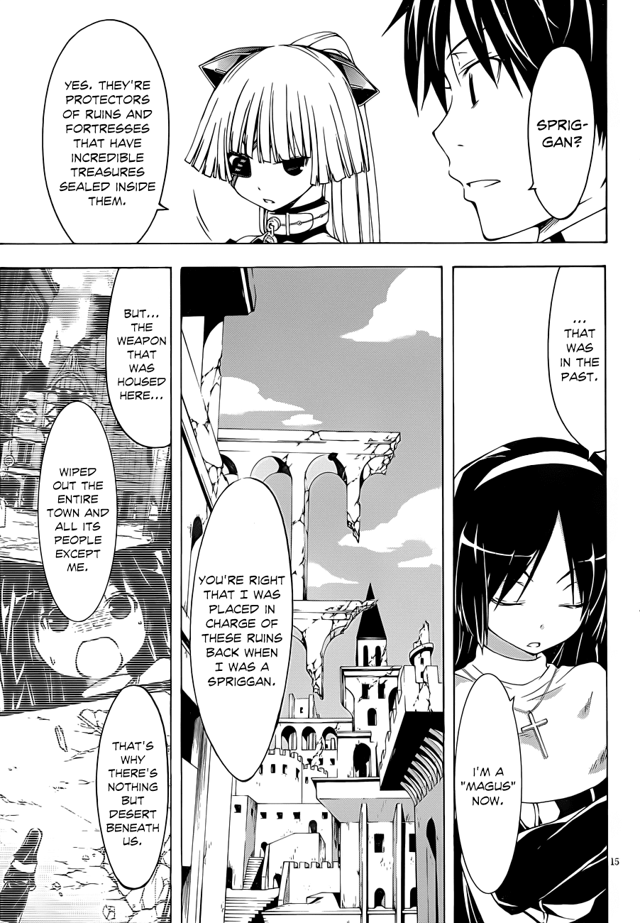 Trinity Seven: 7-Nin no Mahoutsukai Chapter 31 page 17 - Chapter 31: Forbidden Element & Aeshma