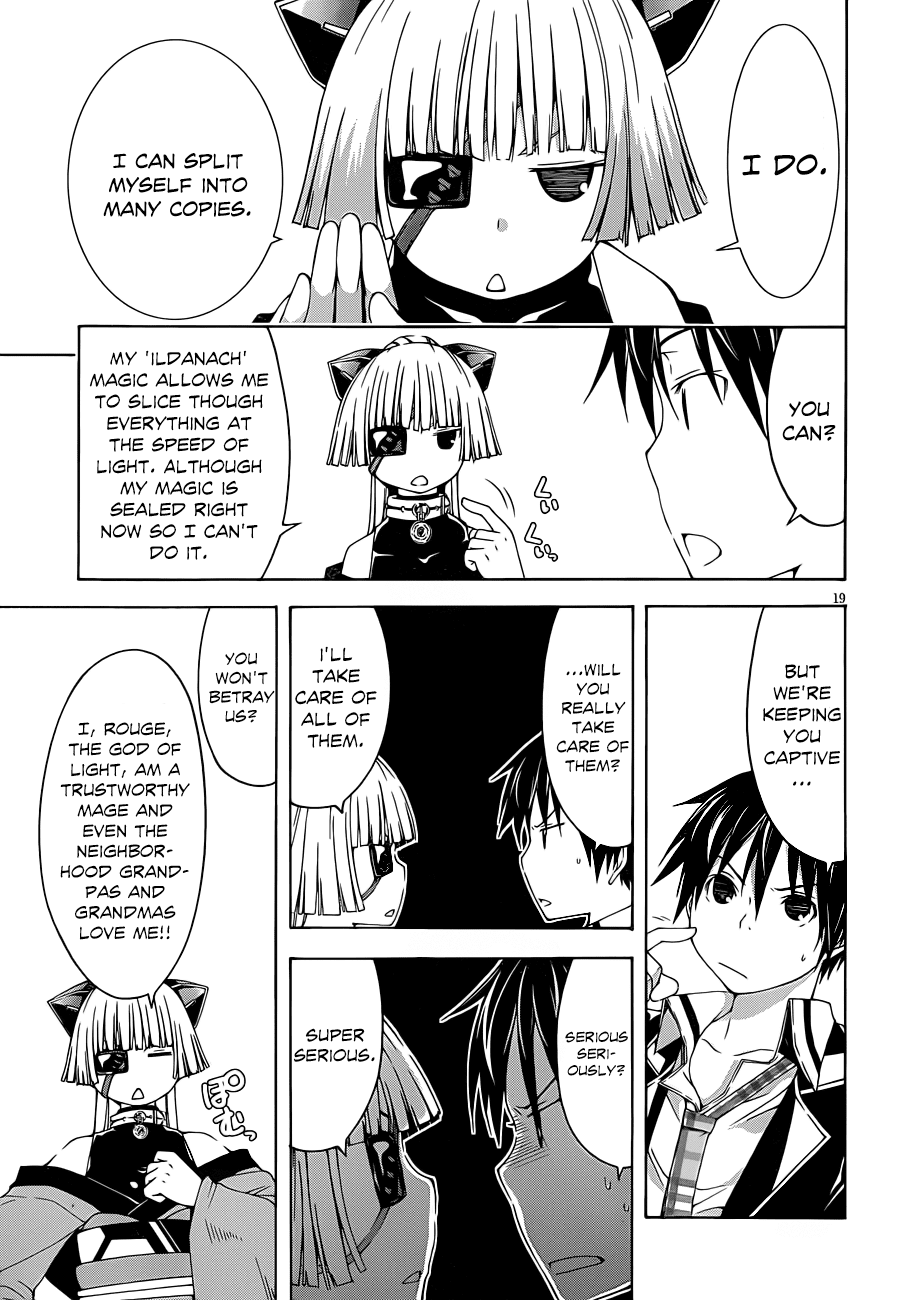 Trinity Seven: 7-Nin no Mahoutsukai Chapter 31 page 21 - Chapter 31: Forbidden Element & Aeshma