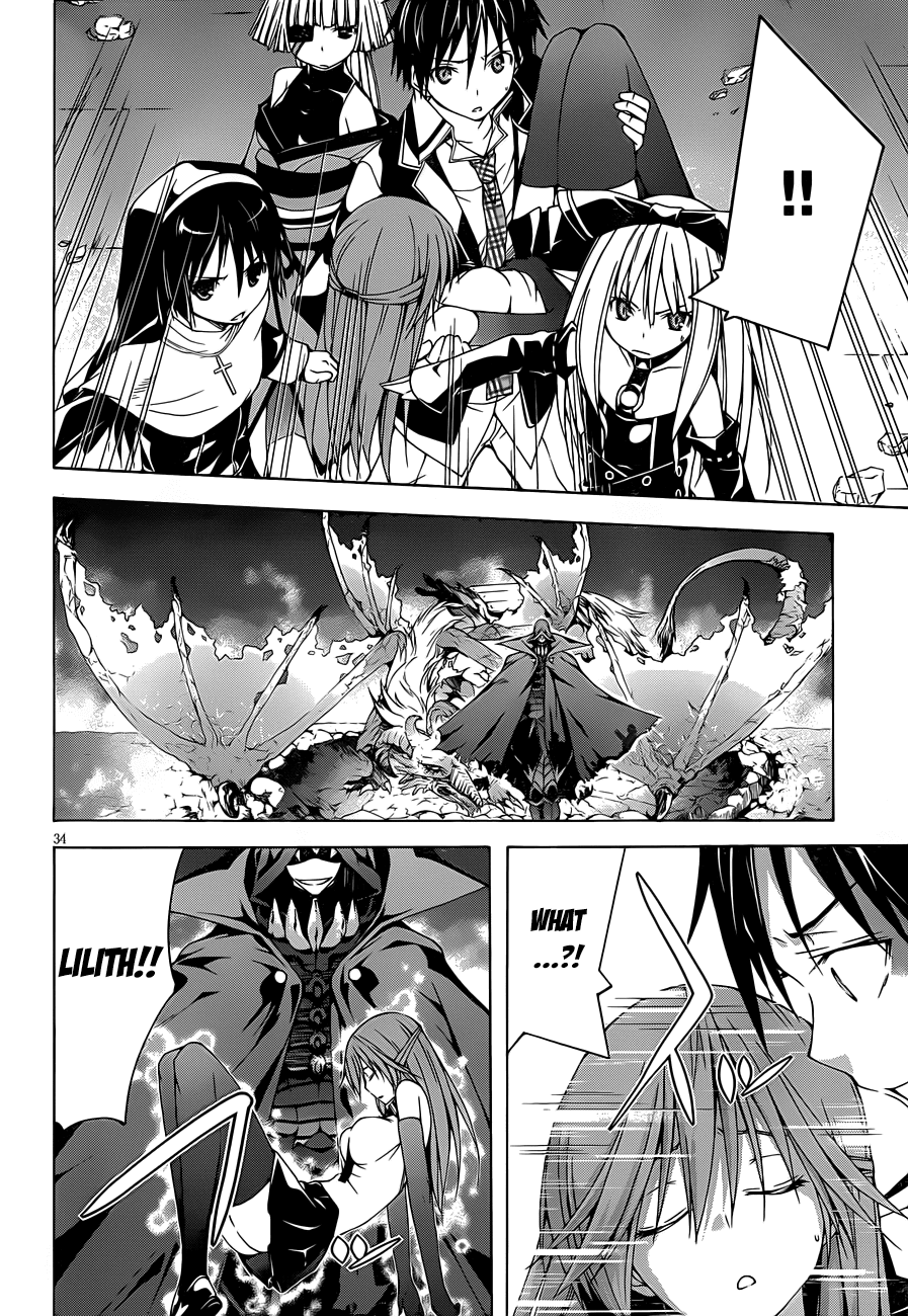 Trinity Seven: 7-Nin no Mahoutsukai Chapter 31 page 35 - Chapter 31: Forbidden Element & Aeshma