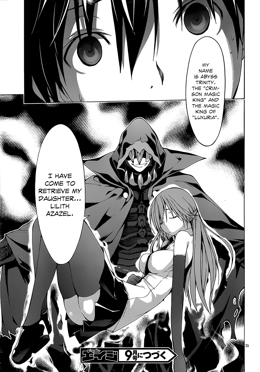 Trinity Seven: 7-Nin no Mahoutsukai Chapter 31 page 36 - Chapter 31: Forbidden Element & Aeshma