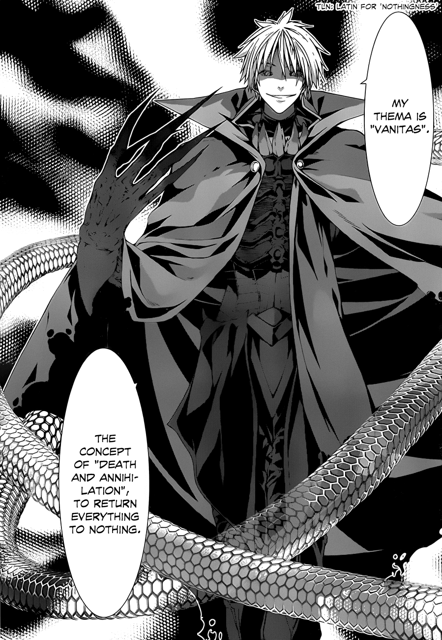 Trinity Seven: 7-Nin no Mahoutsukai Chapter 32 page 17 - Chapter 32: Parallel Shift & Vanitas