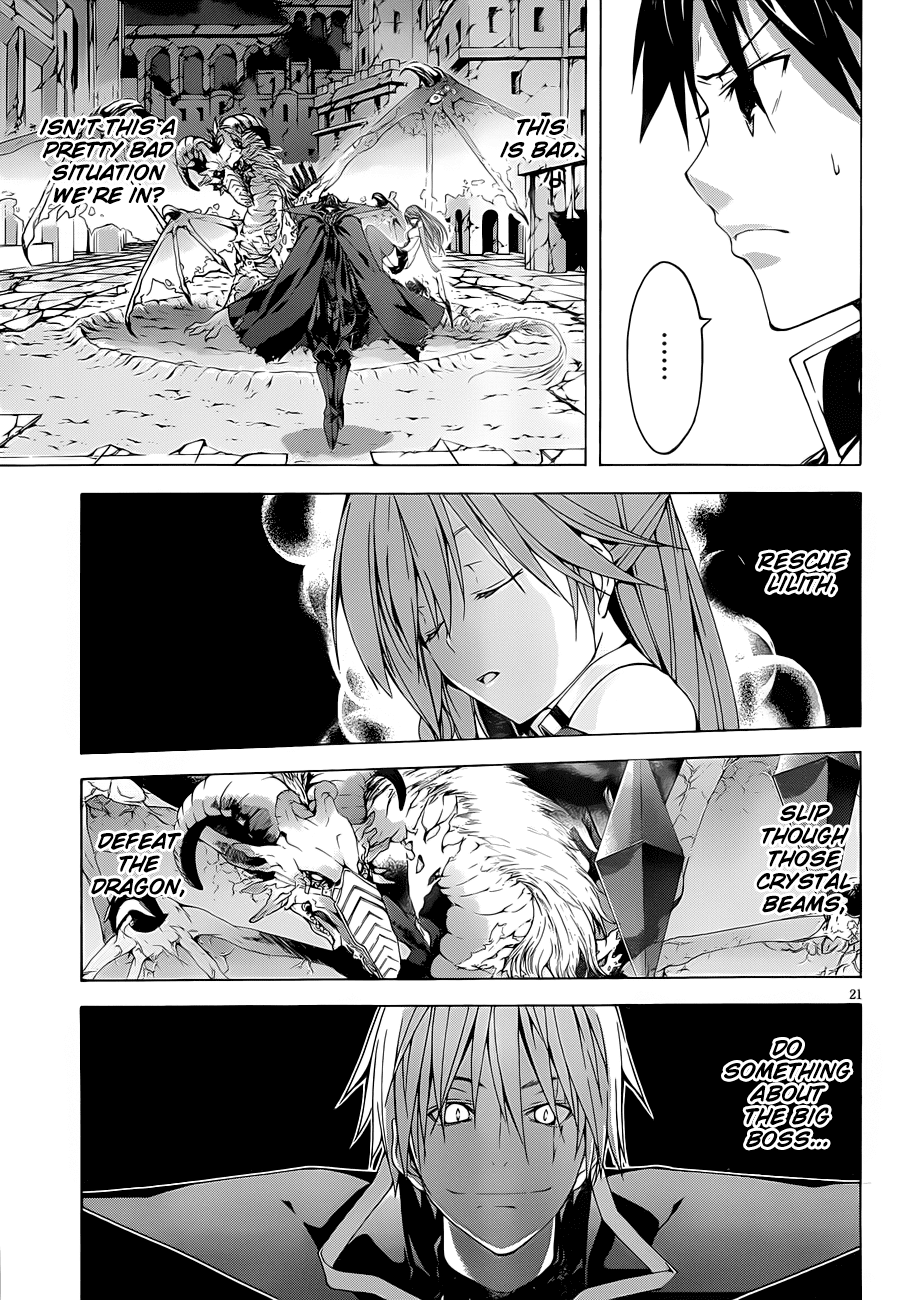 Trinity Seven: 7-Nin no Mahoutsukai Chapter 32 page 22 - Chapter 32: Parallel Shift & Vanitas