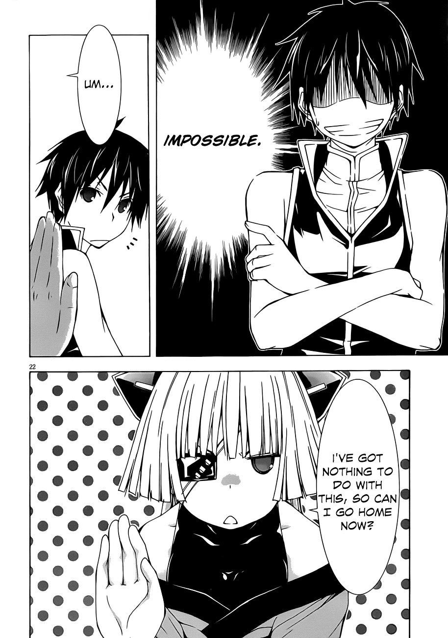 Trinity Seven: 7-Nin no Mahoutsukai Chapter 32 page 23 - Chapter 32: Parallel Shift & Vanitas