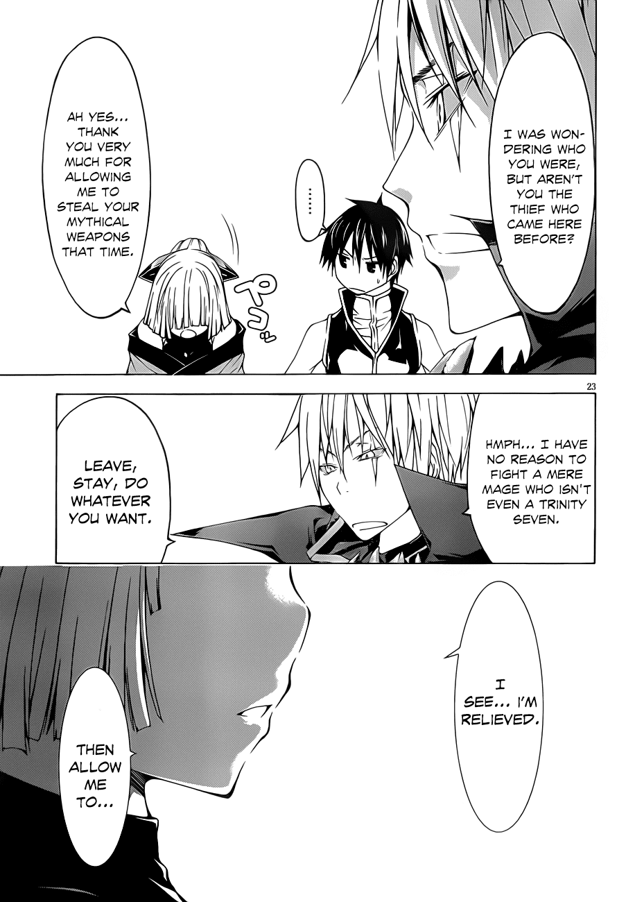 Trinity Seven: 7-Nin no Mahoutsukai Chapter 32 page 24 - Chapter 32: Parallel Shift & Vanitas