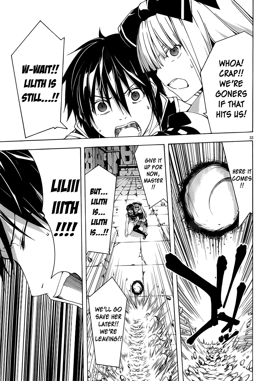 Trinity Seven: 7-Nin no Mahoutsukai Chapter 32 page 33 - Chapter 32: Parallel Shift & Vanitas